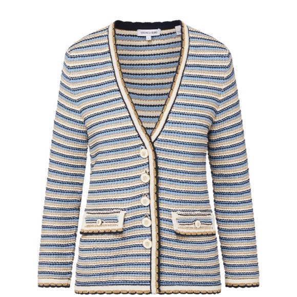 VERONICA BEARD CERIANI KNIT JACKET - Picture 4 of 9